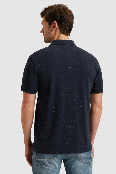 PME legend short sleeve polo jacquard pique